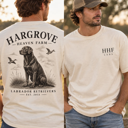 Comfort Colors Tee - Hargrove  Ivory